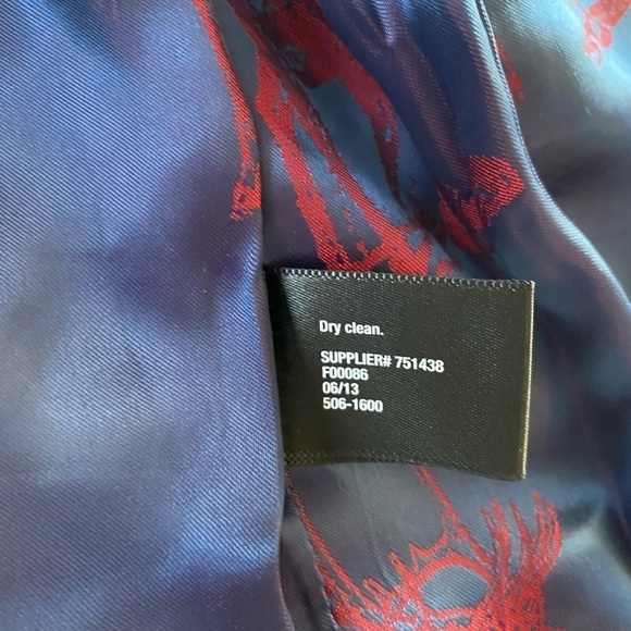 Baker by Ted Baker, Boys Tweed Blazer, Gray Tweed, Size 6-12M - Picture 12 of 12